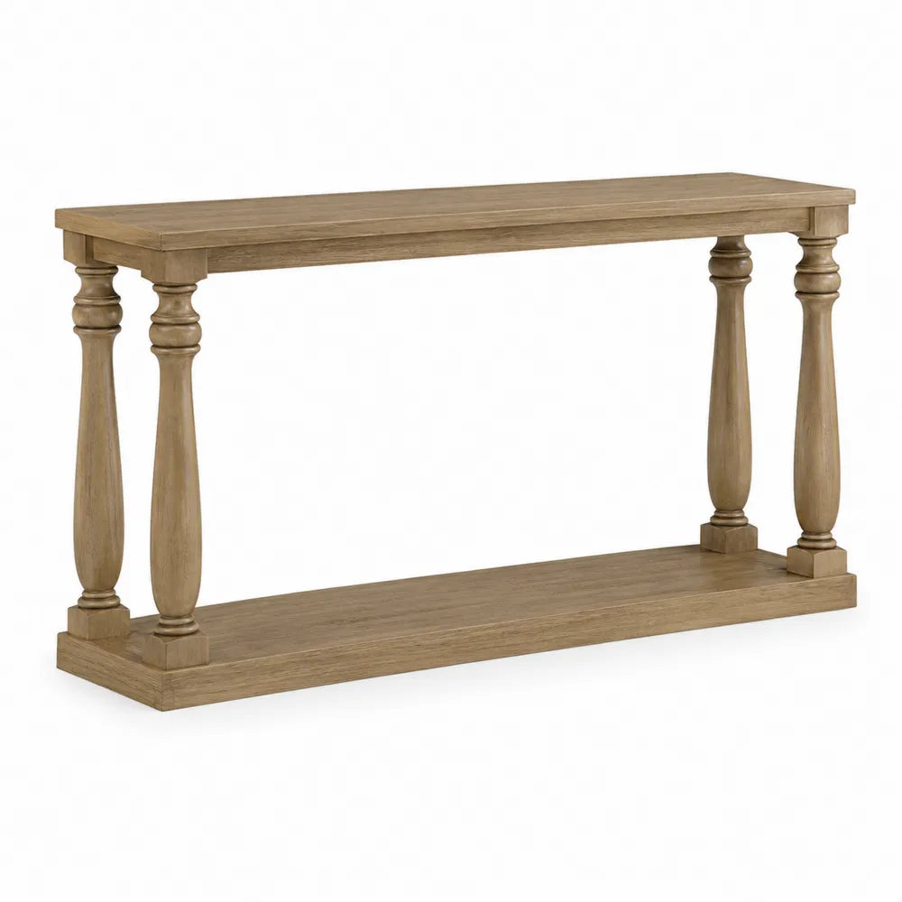 Konsolentisch Eiche Massivholz 120x40x80cm
